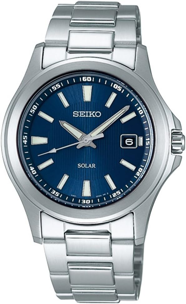 Seiko Selection SBPN071 — мужские часы, солнечная батарея, синий циферблат