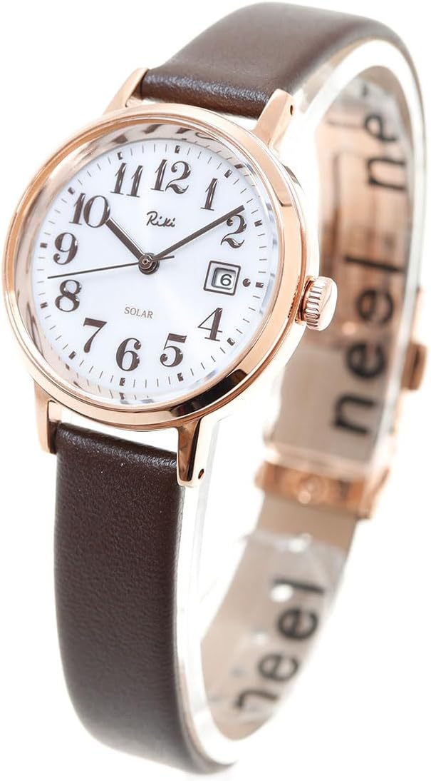 Seiko ALBA Riki AKQD403 — женские часы на солнечной батарее, кожаный ремешок
