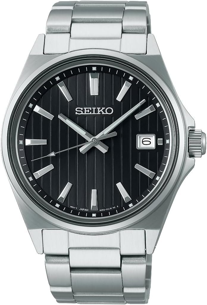 Seiko Selection SBTH005 — мужские часы, чёрный циферблат, 40 мм