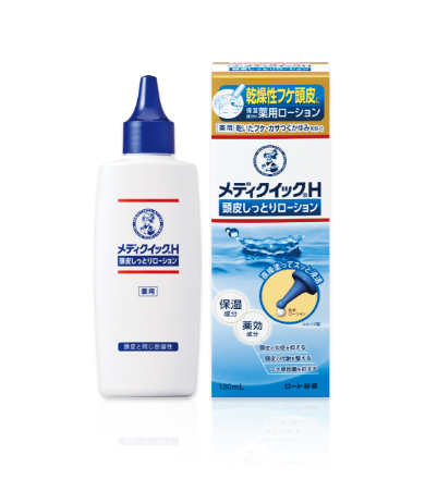 Mentholatum Mediquick H — лосьон для сухой кожи головы, 120 мл