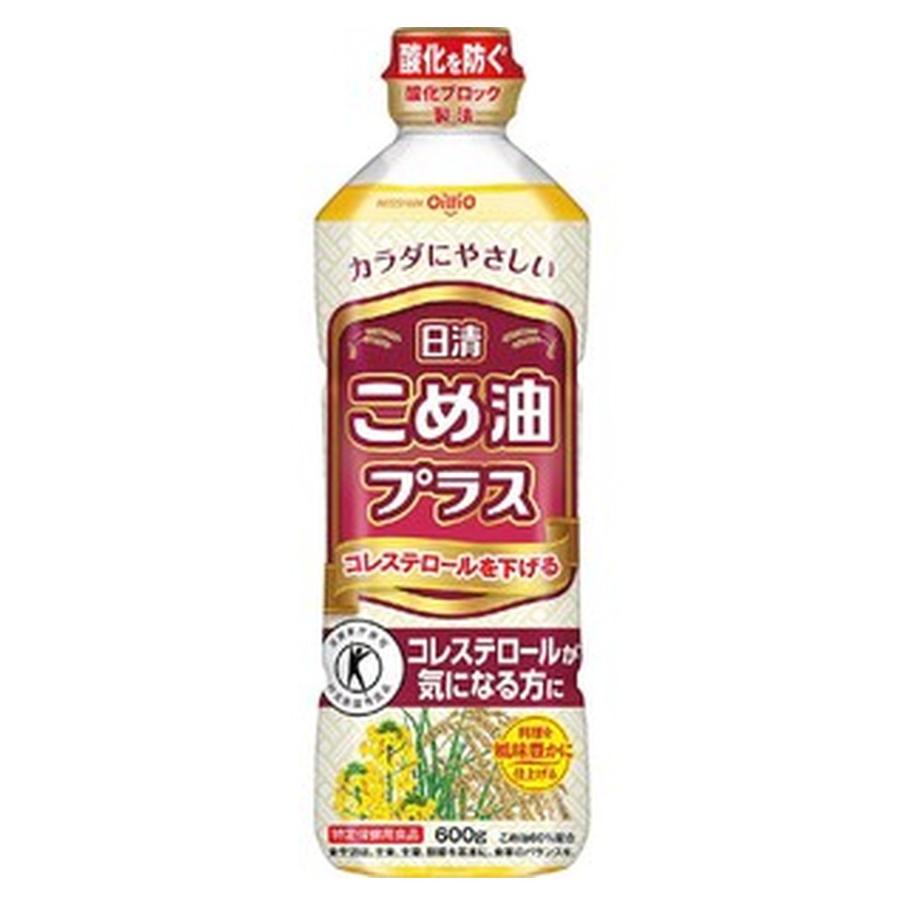 Nisshin Rice Oil Plus — рисовое масло с растительными стеролами