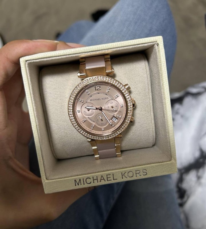 Michael Kors MK5896 — женские часы, Pink Gold