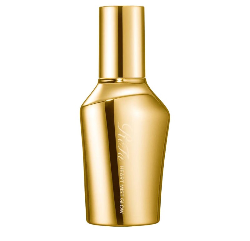 ReFa HEART MIST GLOW — мист для блеска волос, золотой флакон