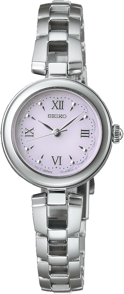 Seiko Selection SWFA209 — женские часы на солнечной батарее, розовый циферблат
