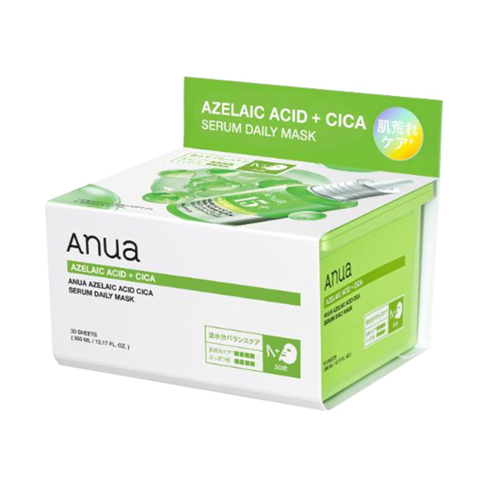 ANUA Azelaic Acid 15 + CICA — успокаивающие маски