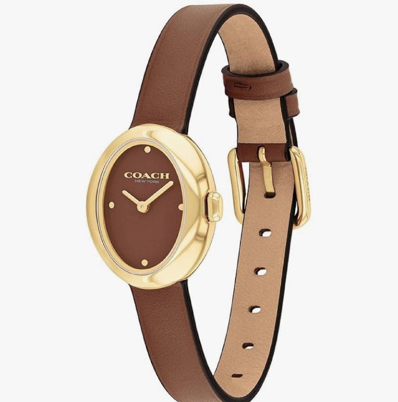 COACH SAMMY — женские часы, Brown / Gold