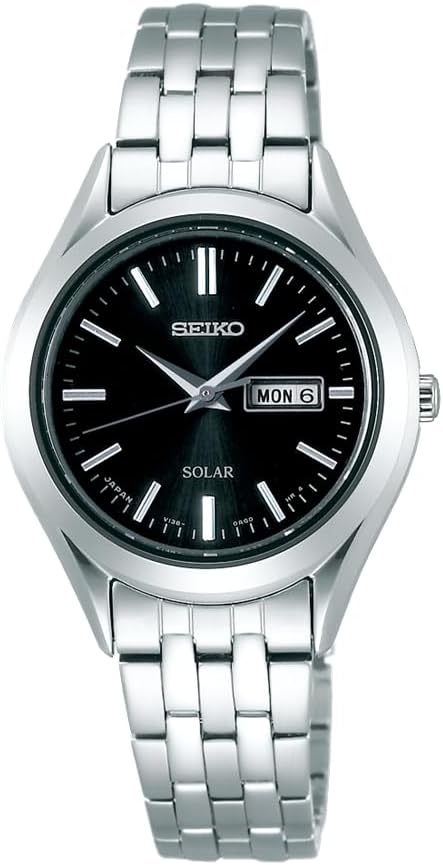 Seiko Selection STPX031 — женские часы, солнечная батарея, чёрный циферблат